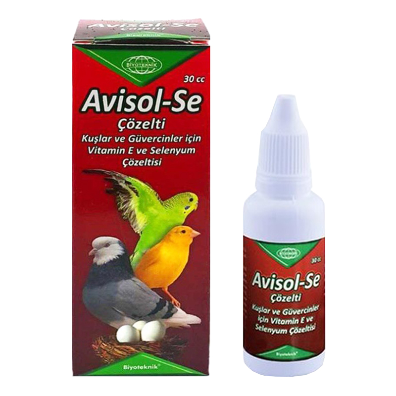 Biyoteknik Avisol-Se Kuş Vitamini 30 cc | 31,24 TL