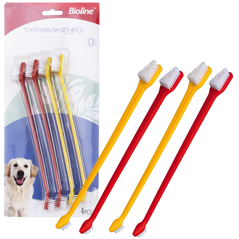 Bioline Köpek Diş Fırçası 4 lü Paket | 74,36 TL