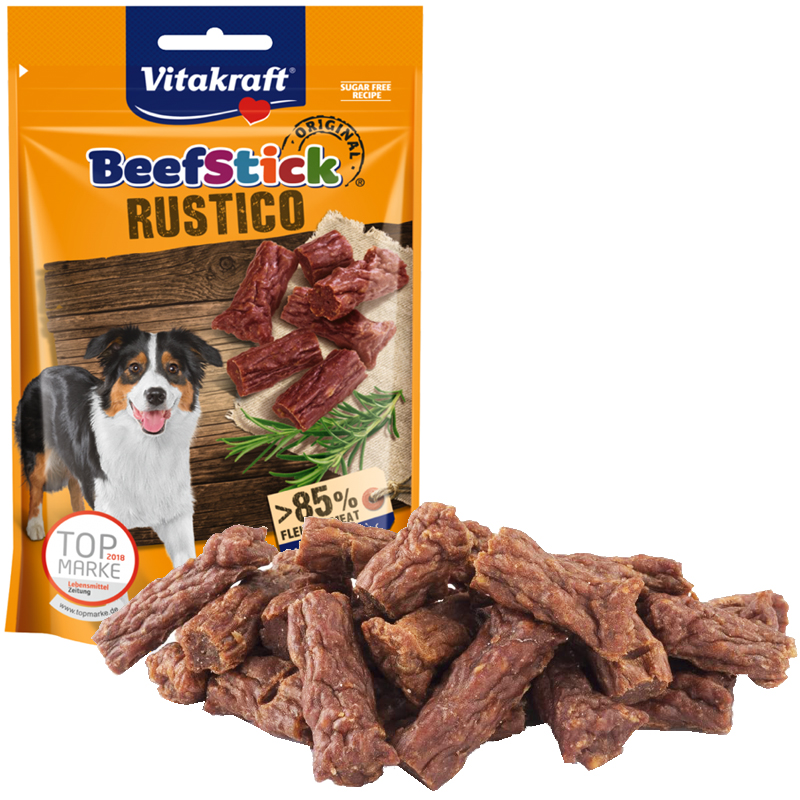 Vitakraft Beef Stick Rustico Etli Köpek Ödül Maması 55 gr | 48,61 TL