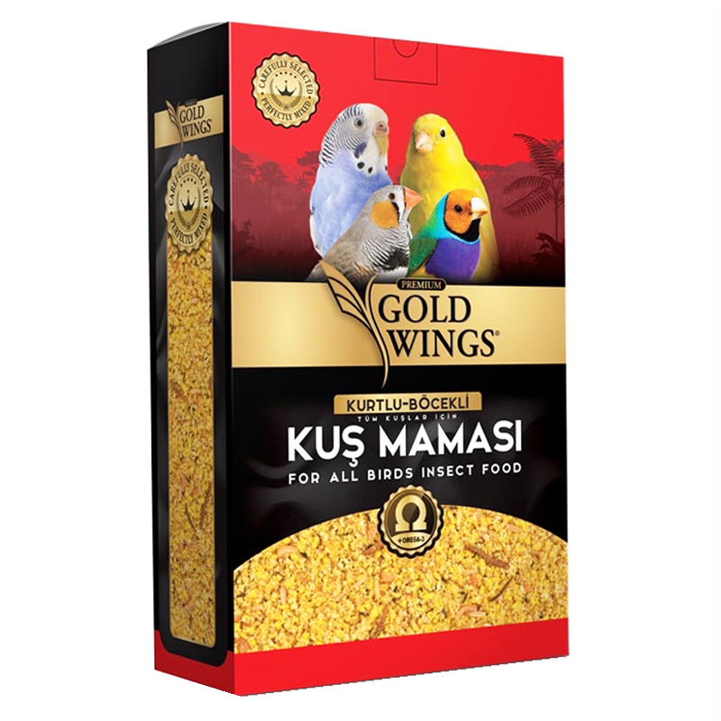 Gold Wings Premium Böcekli Kuş Maması 1 Kg | 169,93 TL
