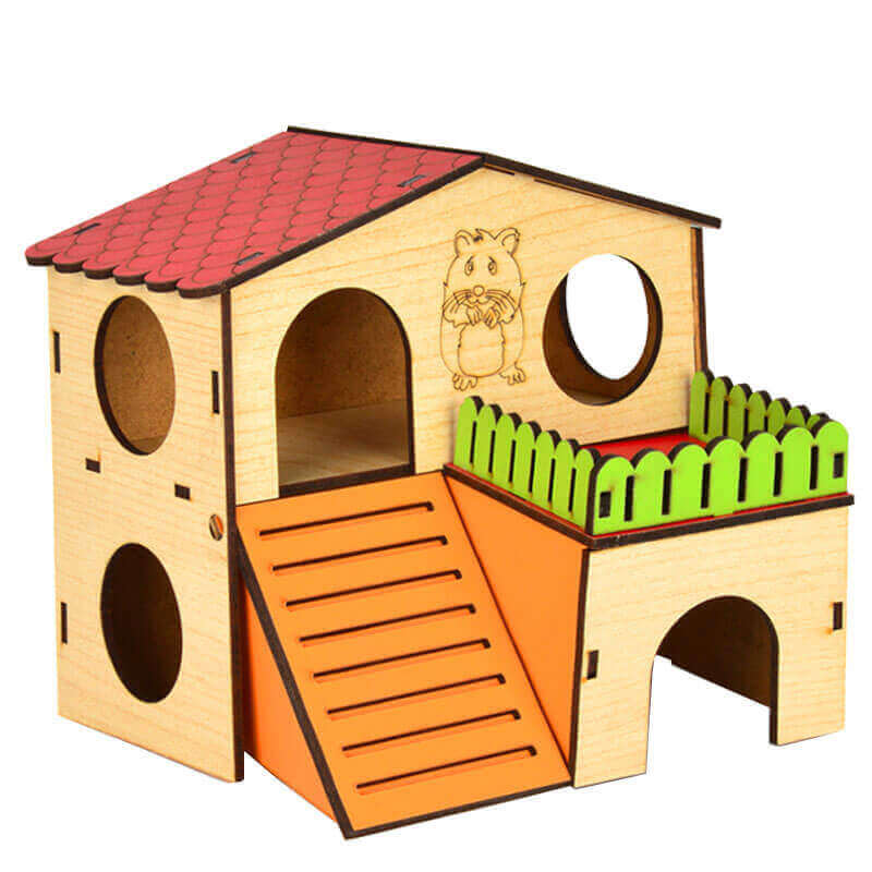 Flip  Hamster Evi İki Katlı 13x15x15 cm | 65,49 TL