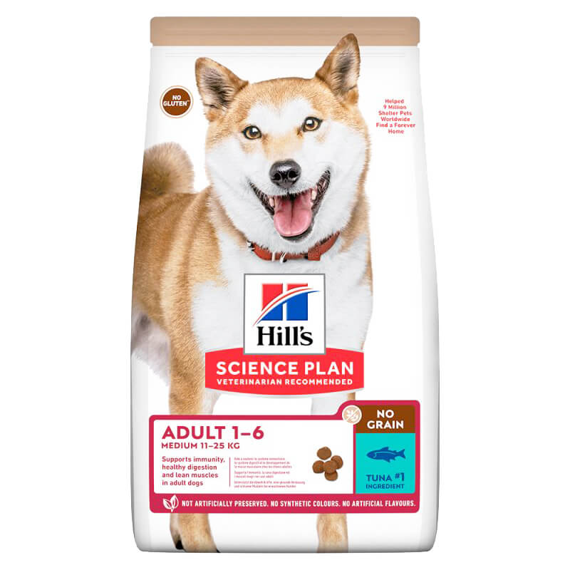 Hills Tahılsız Köpek Maması Orta Irk Ton Balıklı 12 Kg | 2.731,60 TL