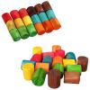 Pawise Ahşap Kemirgen Oyuncağı Renkli Yuvarlak Parçalar | 37,88 TL