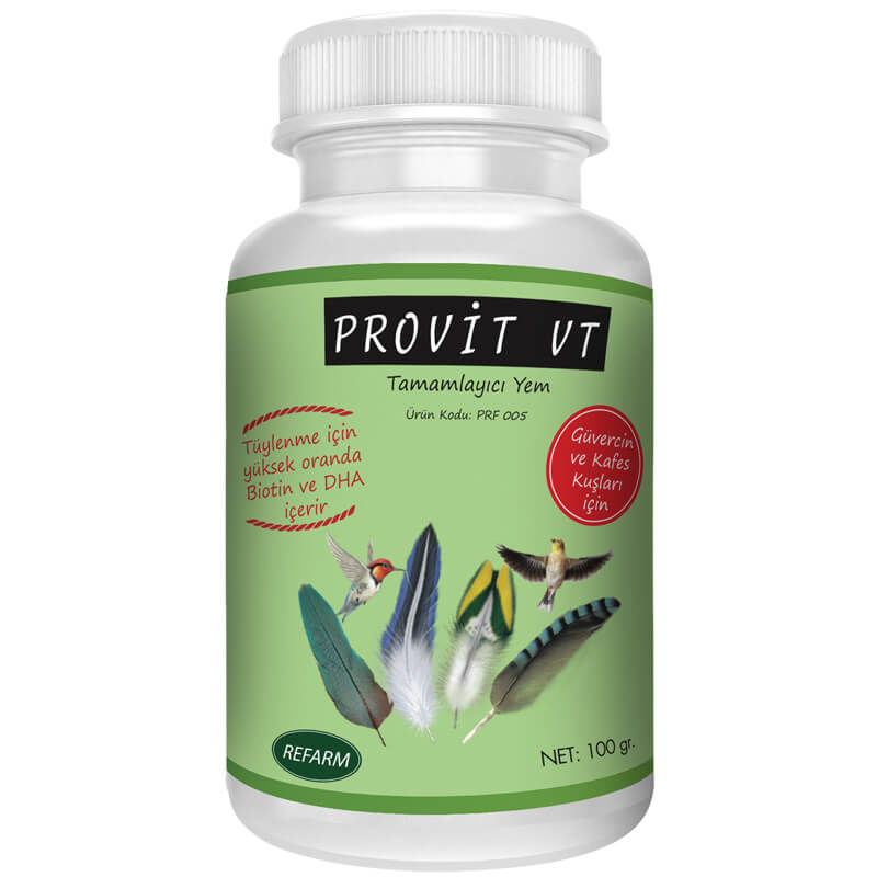 Profarm Provit VT Kuşlar İçin Tüy Vitamini 100 gr | 76,00 TL