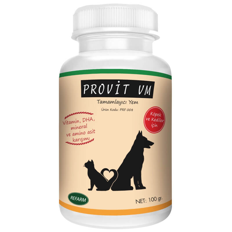 Profarm Provit VM Kedi ve Köpekler İçin Multivitamin 100 gr | 27,50 TL