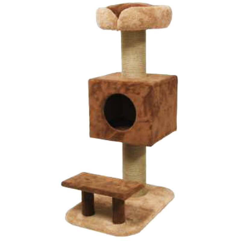Oniks Kedi Tırmalama Tahtası ve Kedi Yuvası Venüs Kahverengi 115 cm | 552,24 TL