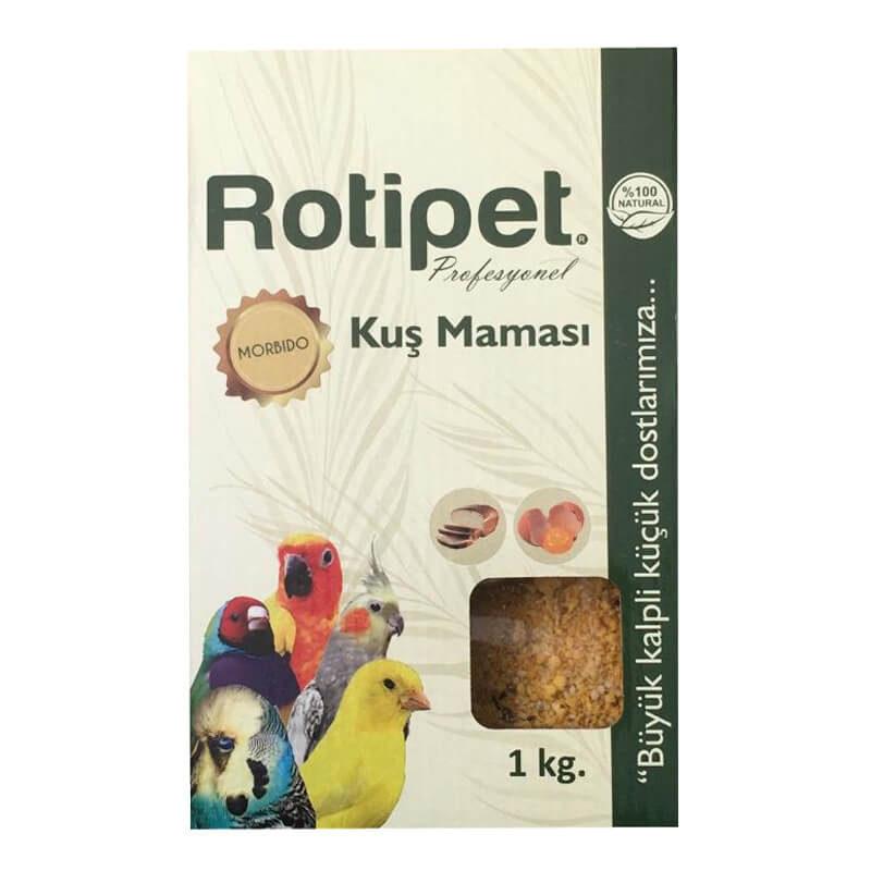 Rotipet Morbido Yumurtalı Kuş Maması 1 kg | 68,55 TL