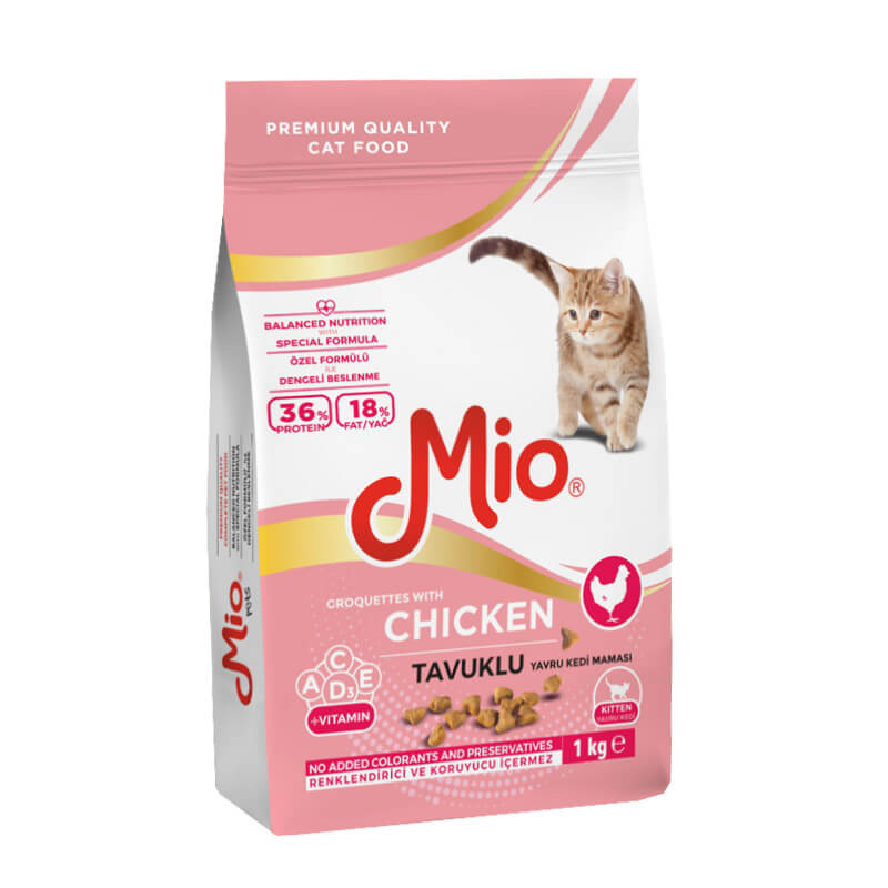Mio Yavru Kedi Maması Tavuklu 1 Kg | 130,38 TL