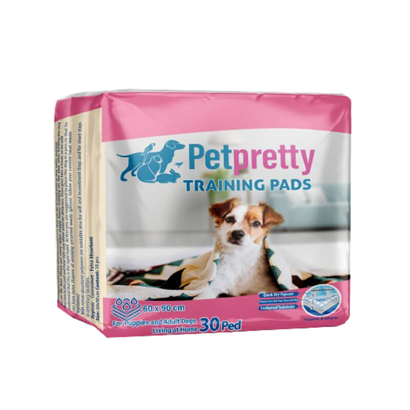 Pet Pretty Köpek İçin Tuvalet Eğitim Pedi Kokusuz 60x90 cm 30 Adet | 157,76 TL