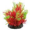 Plastik Yapraklı Akvaryum Bitkisi Kırmızı-Yeşil 8x7,5 cm | 23,83 TL