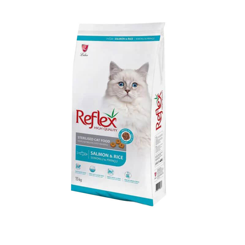 Reflex Kısırlaştırılmış Kedi Maması Somonlu 15 Kg | 856,00 TL