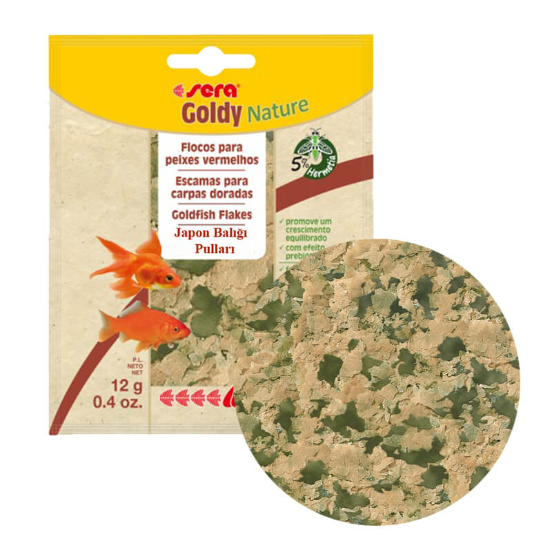 Sera Goldy Japon Balığı İçin Pul Yem 12 gr | 27,92 TL