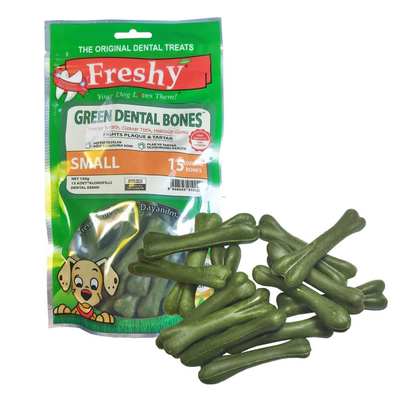 Freshy Small Klorofilli Köpek Kemiği 150 gr 15 Adet | 70,51 TL