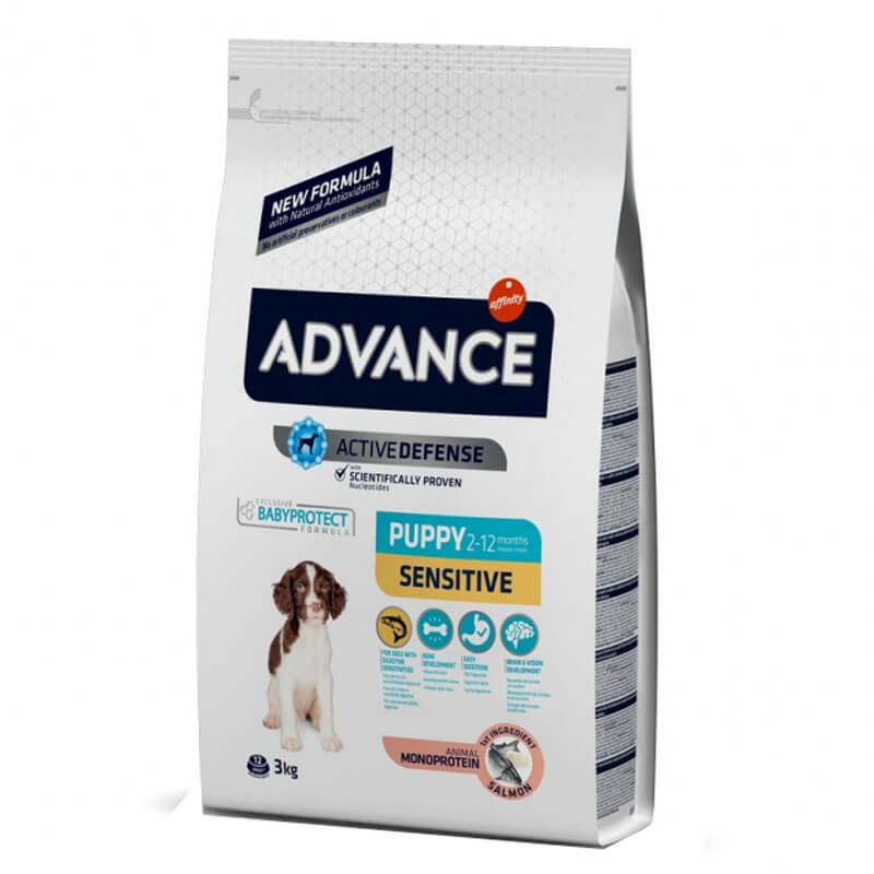 Advance Puppy Sensitive Somon Ve Pirinçli Yavru Köpek Maması 3 Kg | 750,80 TL