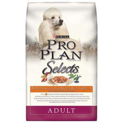 ProPlan Selects Natural Salmon & Brown Rice Somon Ve Pirinçli Yetşkin Köpek Maması 2,72 Kg | 135,98 TL
