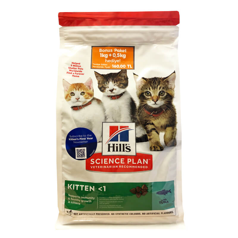 Hills Ton Balıklı Yavru Kedi Maması 1,5 Kg | 160,00 TL