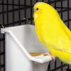 Living World Kuşlar İçin Tünekli Yem ve Su Kabı 130 ml | 24,11 TL