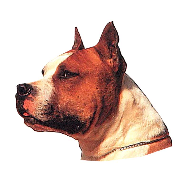 Trixie Staffordshire Terrier Yapışkanlı Köpek Çıkartması 17 cm | 37,44 TL