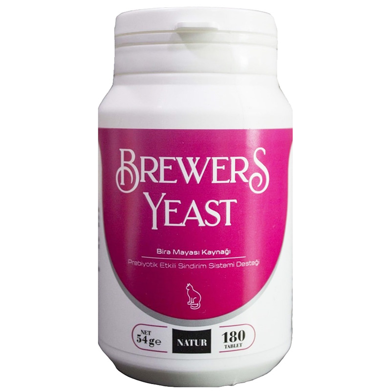 Natur Brewers Yeast Kedi Maya Tableti 180 Adet | 66,42 TL