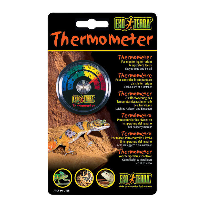 Exo Terra Sürüngen Teraryumu İçin Yuvarlak Termometre 20-40 C | 130,99 TL